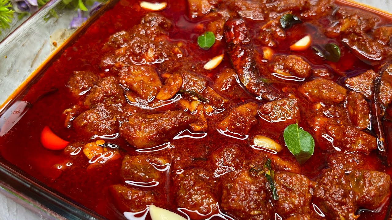 HYDERABADI GOSHT KA ACHAR 1 Kilo - With Perfect Measurement  - TASTY MUTTON PICKLE 1 Month Store