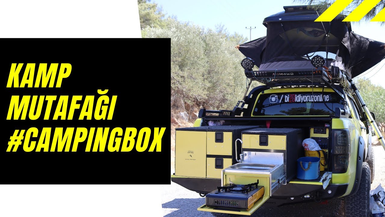 Karavandan Vazgeçiren Mutfak | Kamp Mutfağımız | #campingbox