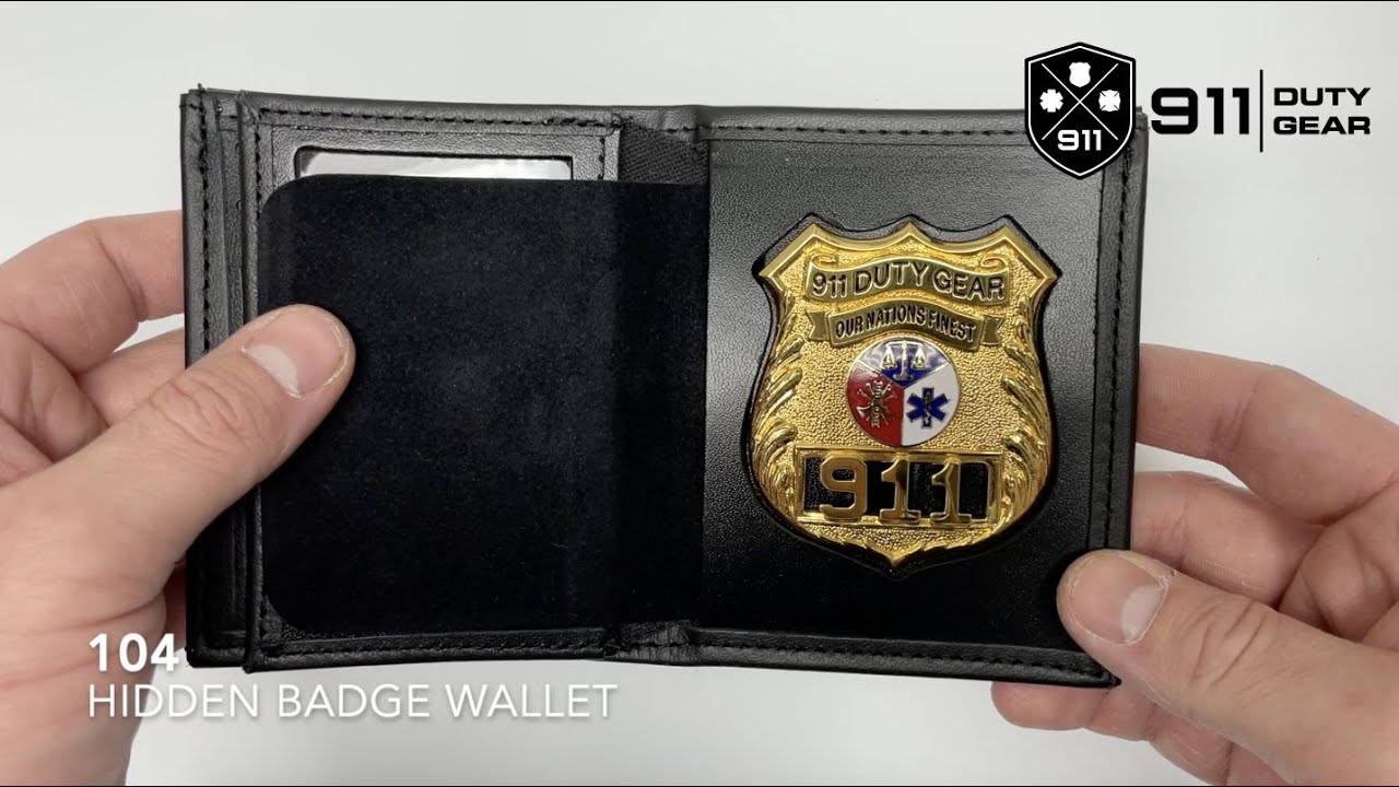 104 Hidden Badge Wallet - Perfect Fit Shield Wallets - Product Overview