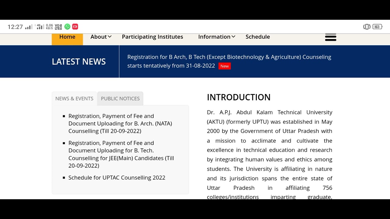 UPTU COUNSELING 2022 REGISTRATION STARTED 🔥