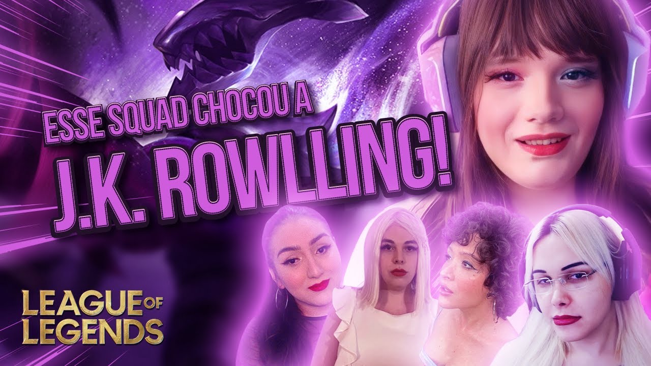 LOL: O SQUAD DAS STREAMERS TRANS, SÃO ELAS: SABRINOCA, NERISSA, BRANCA, MANDYL E DANI LIU!