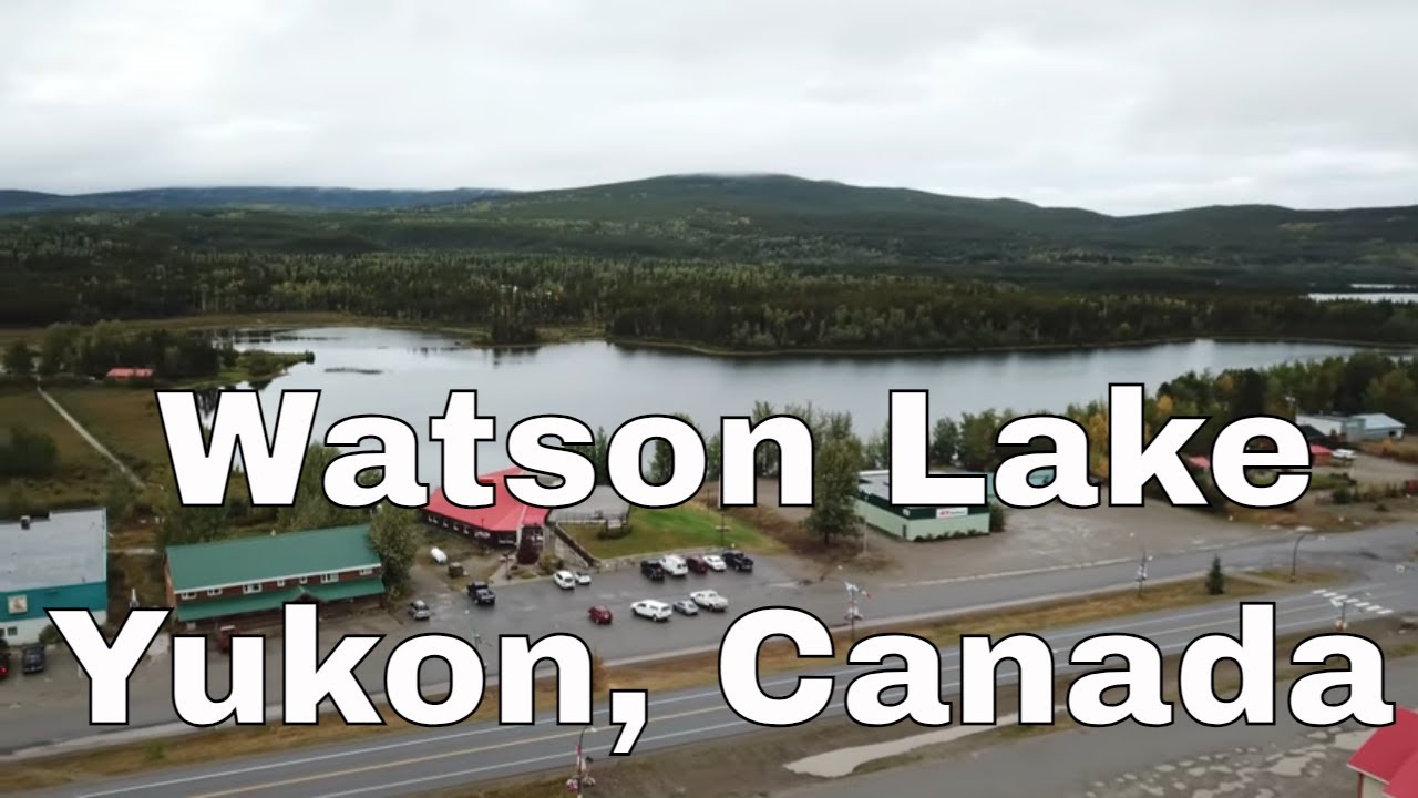 Drone Watson Lake, Canada | Yukon Territories | Sign Post Forest