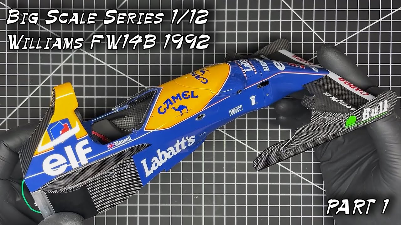 Big Scale Series 1/12 Williams FW14B 1992 Part 1
