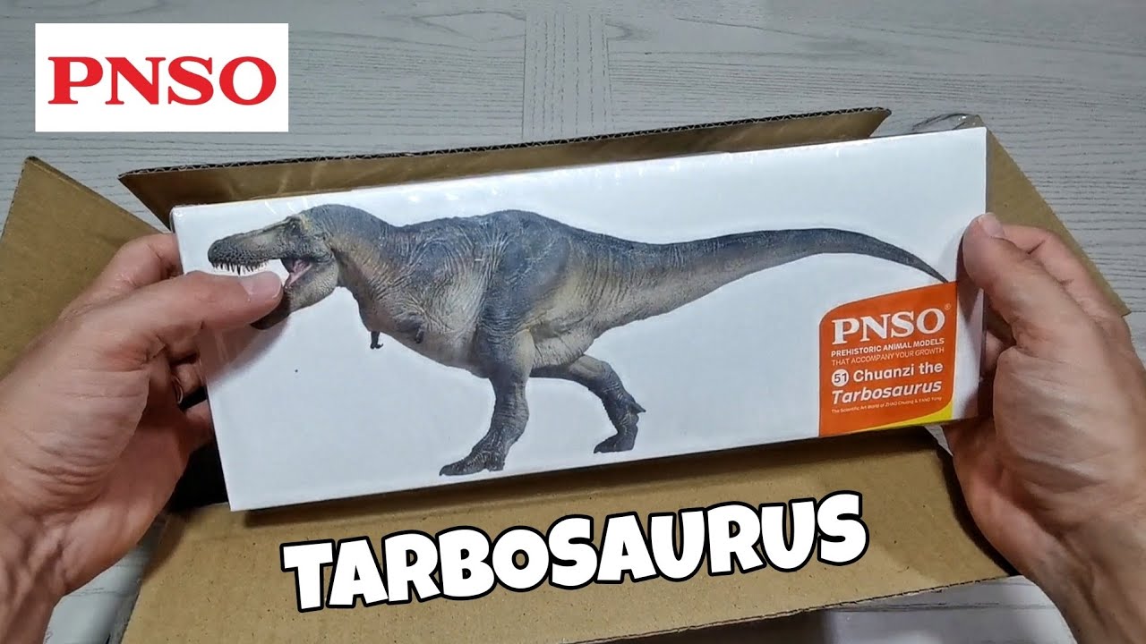 TARBOSAURUS PNSO UNBOXING DINOSAURI DA COLLEZIONE - PREHISTORIC ANIMAL MODELS Review