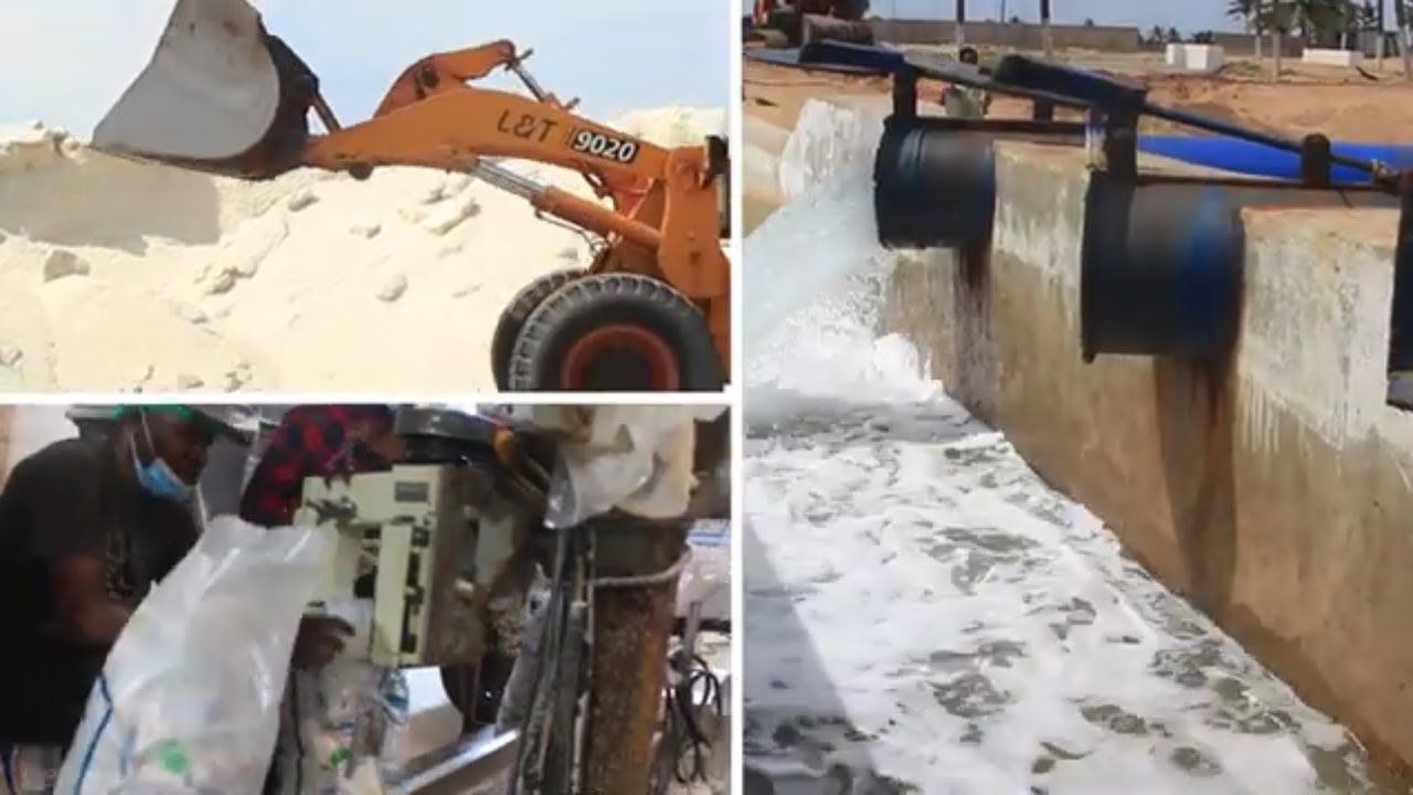 The Biggest Salt Mining Sit in Ghana  you  don't  know.