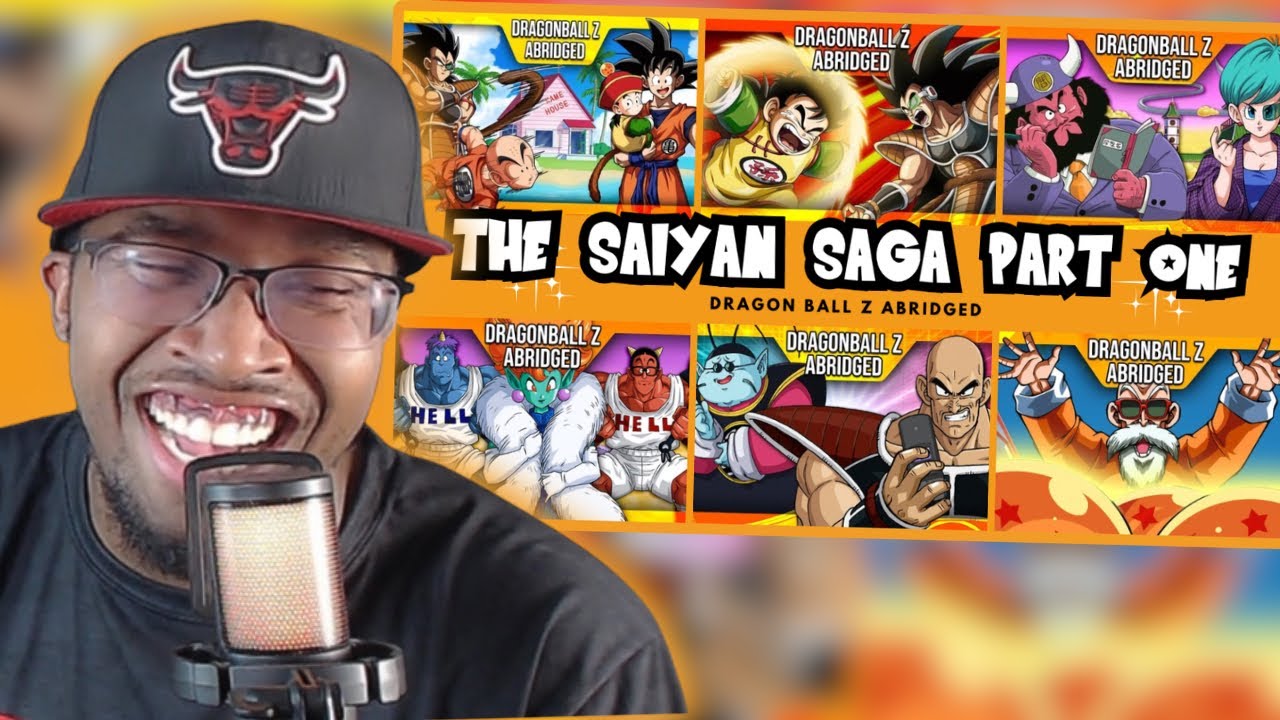 Abridged Is The Best DBZ - NoChillSaint Reacts To Dragon Ball Z Abridged: The Saiyan Saga Part 1