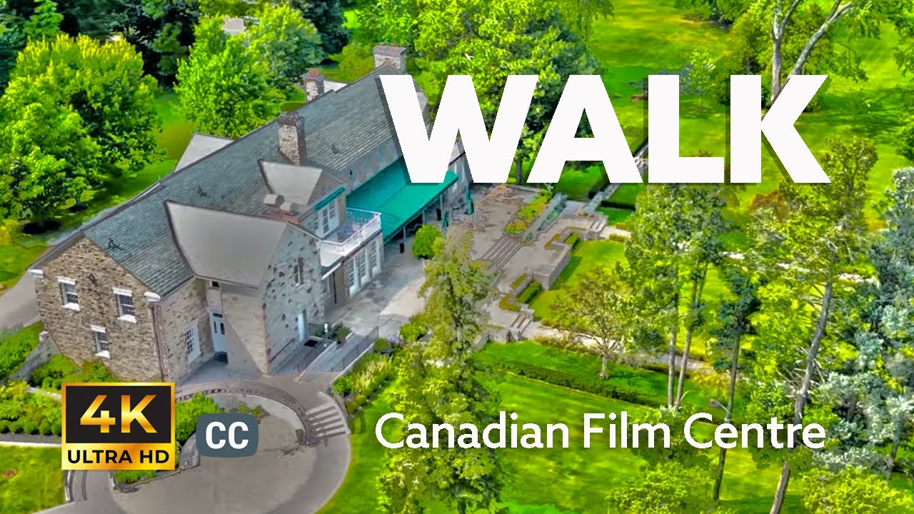 Walking Windfields Estate Home of the Canadian Film Centre 4K CC