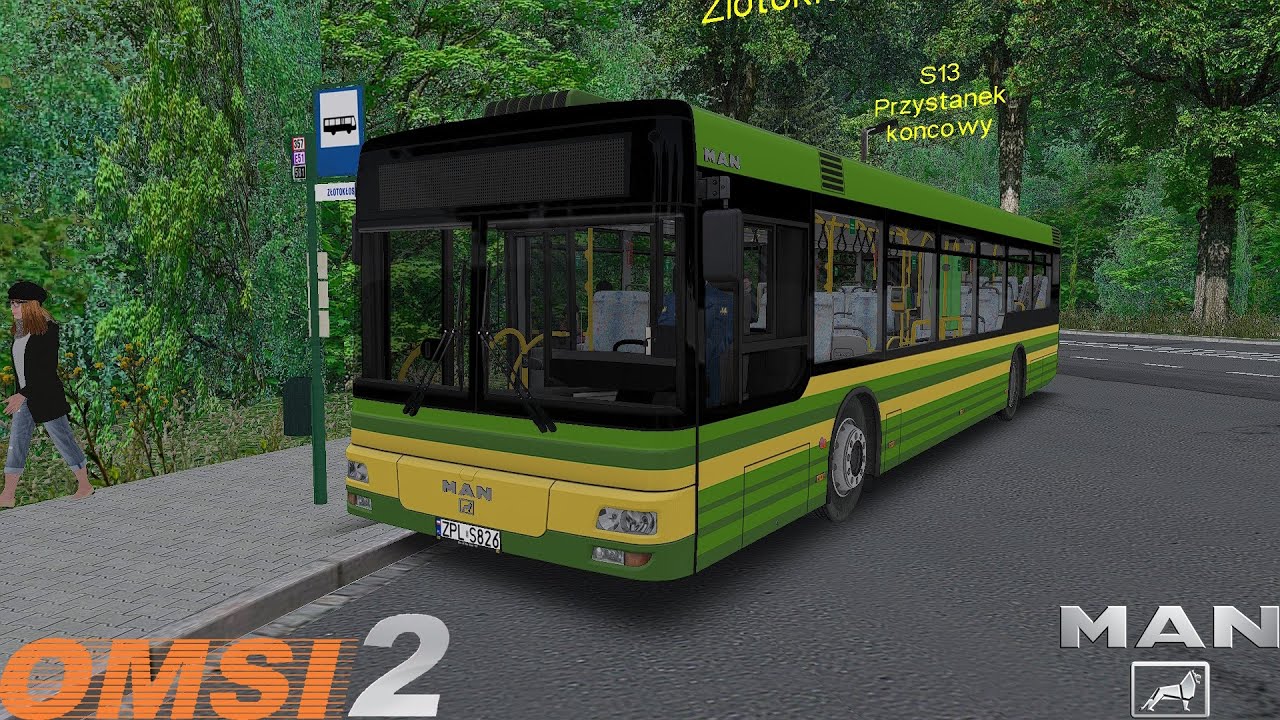 Omsi 2 - Fikcyjny Szczecin - Line 357 - MAN NL 283