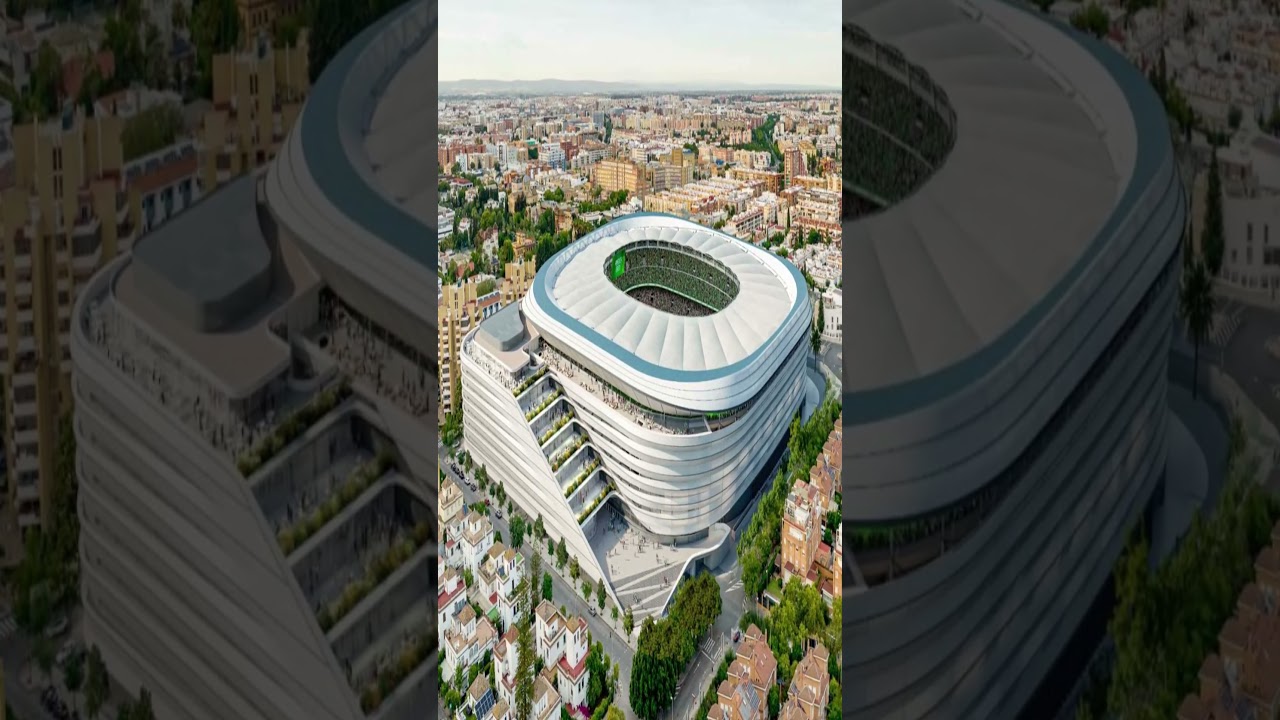 DETALLES de la REMODELACION del estadio BENITO VILLAMARIN #shorts #realbetis #estadios #espa&ntilde;a