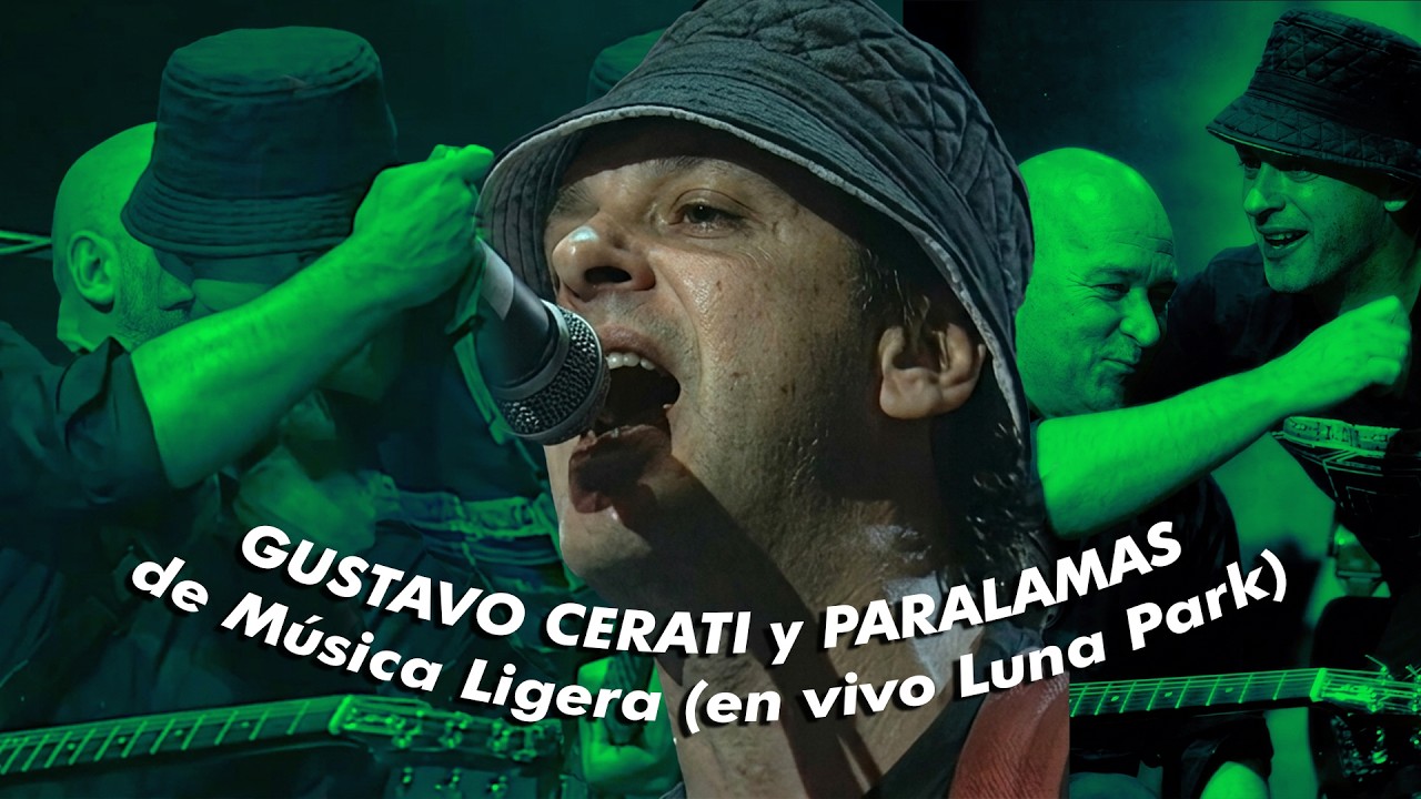 Paralamas y Cerati - de música ligera (en vivo)