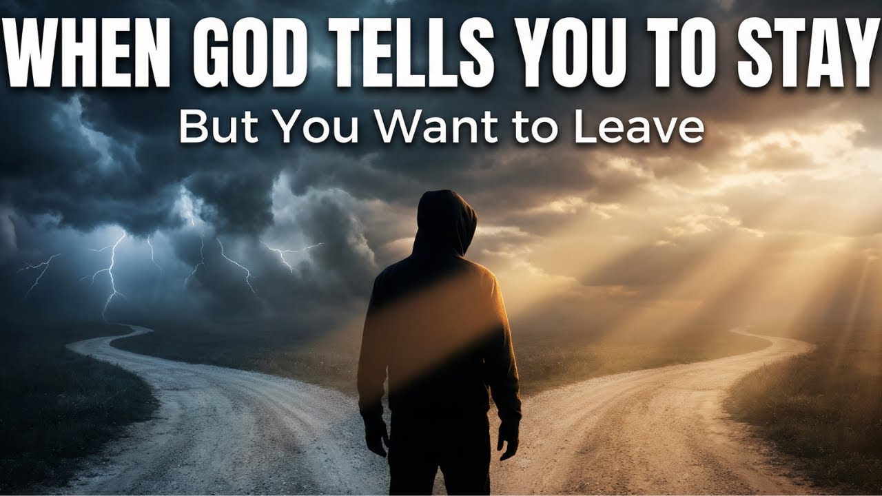 When God Tells You to Stay But You Want to Leave