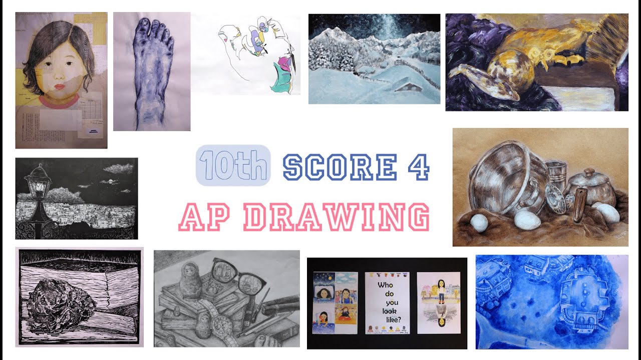 [10th grade] AP Studio Art Drawing Portfolio (Score 4)