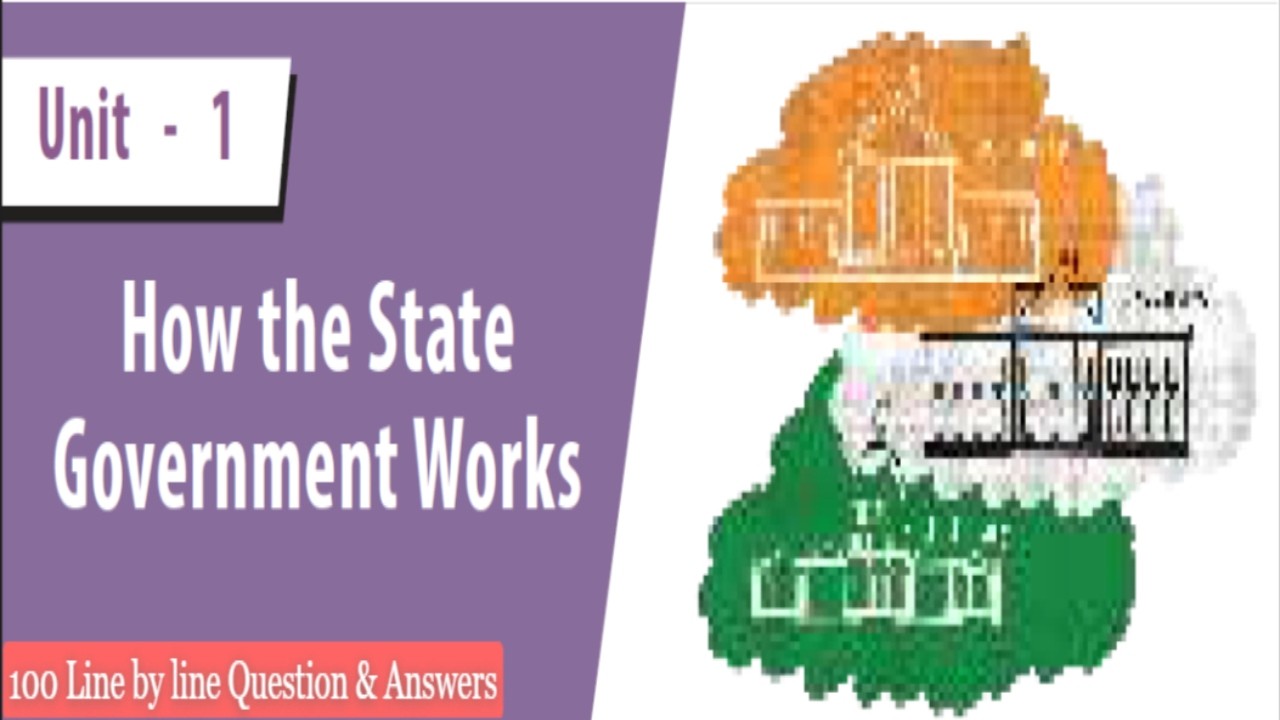 8th standard |Social Science |Lesson 1 Civics How the State Government Works #stategovernment #tnpsc