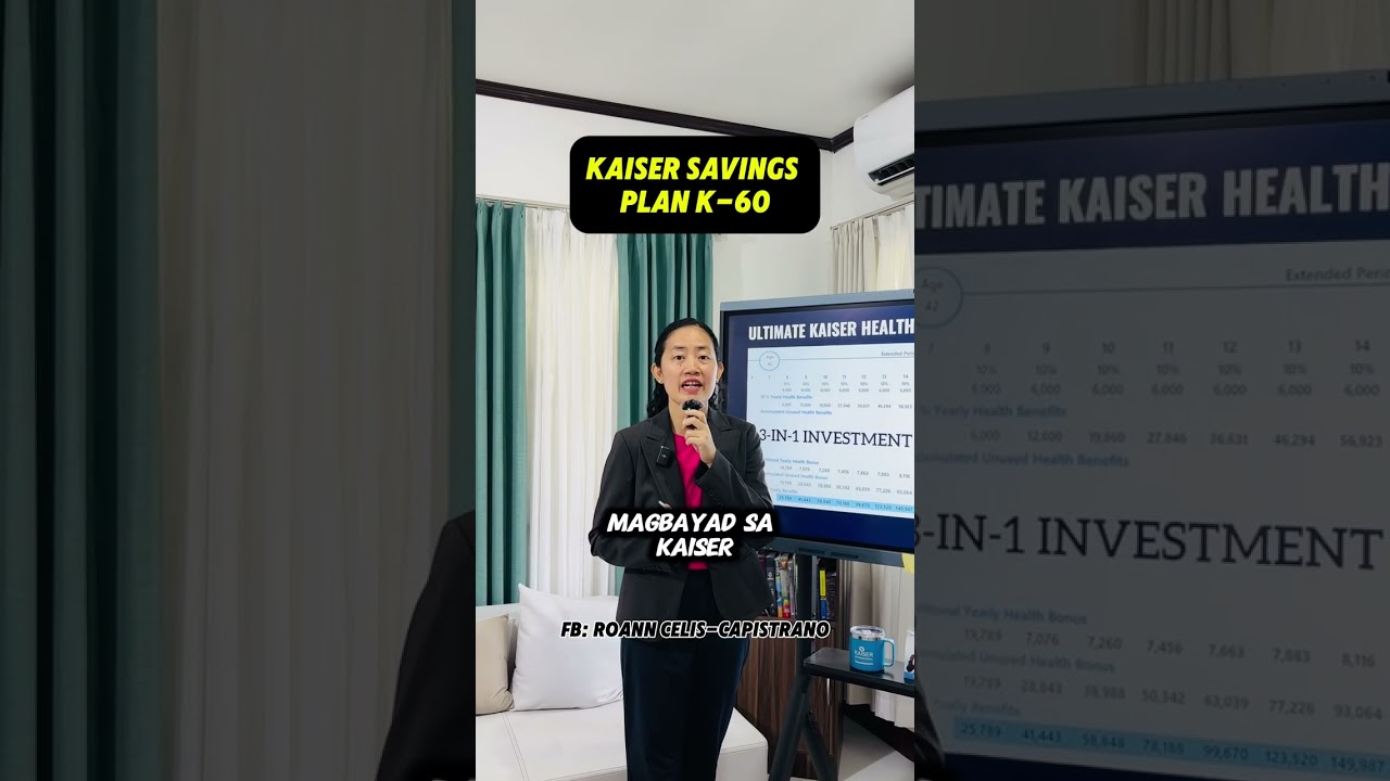Kaiser Savings Plan K-60 #kaiser #retirementplanning #chinkeetan #investment #ofwlifeabroad #savings