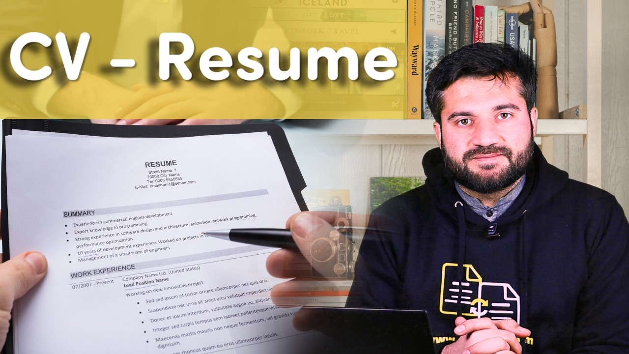 سي وي CV ځانته داسې مسلکي جوړه کړه! - ډانلوډ يې کړه