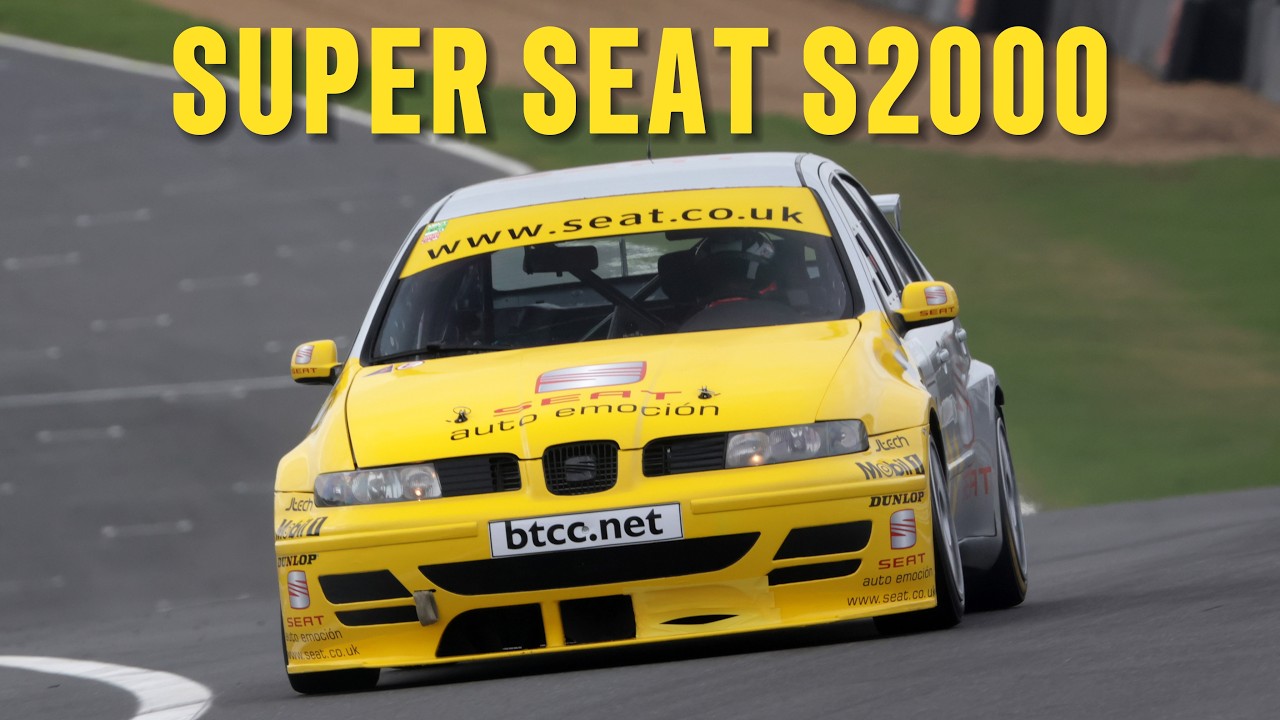DRIVING A SEAT TOLEDO 2004 BTCC CAR!