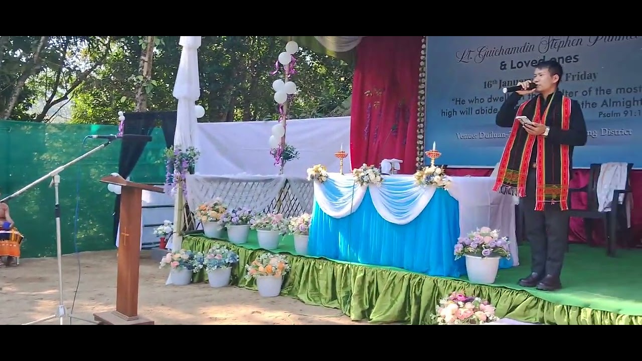 Mr. Langunthai Daimei/Eulogy of Lt. Guichamdin Stephen Panmei/16 Jan 2026