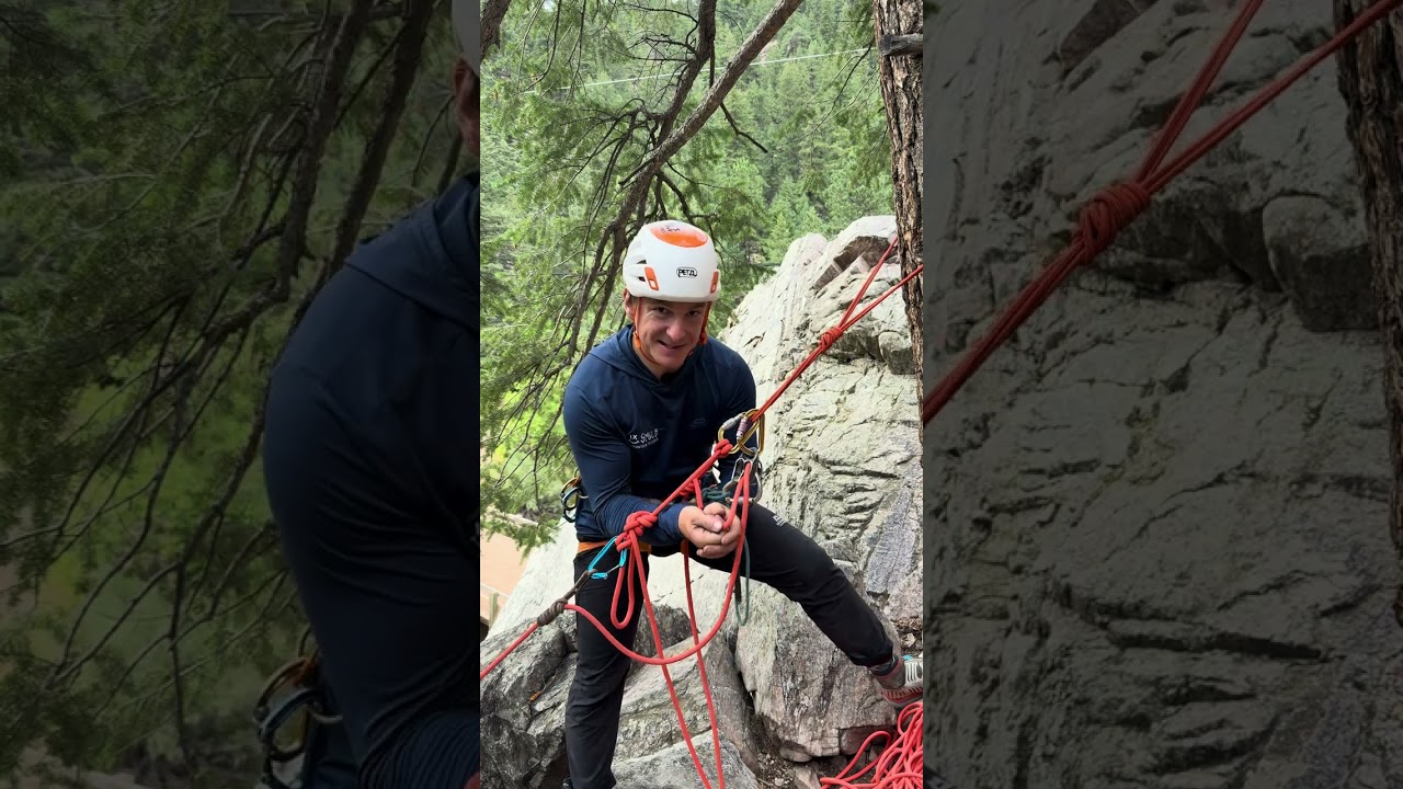 Belay Escape to Counter Balance Rappel 