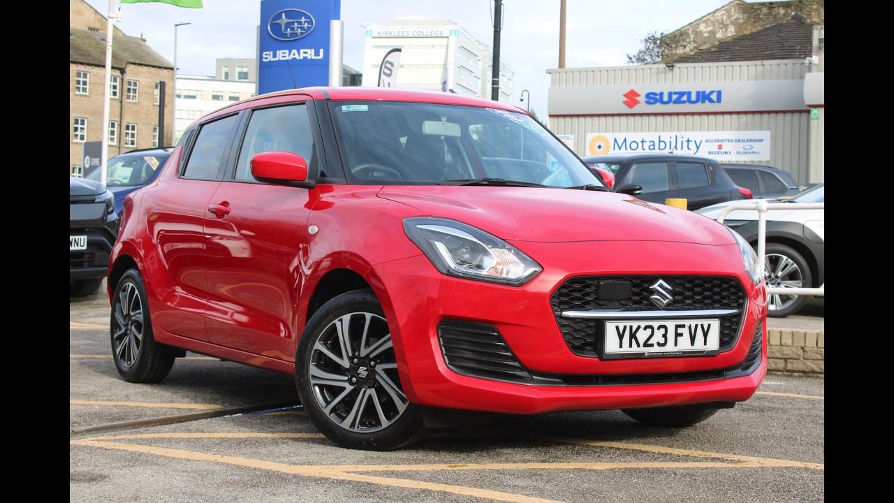 YK23 FVY Suzuki Swift SZ-L 1.2 MHEV 5dr Fervent Red 2023