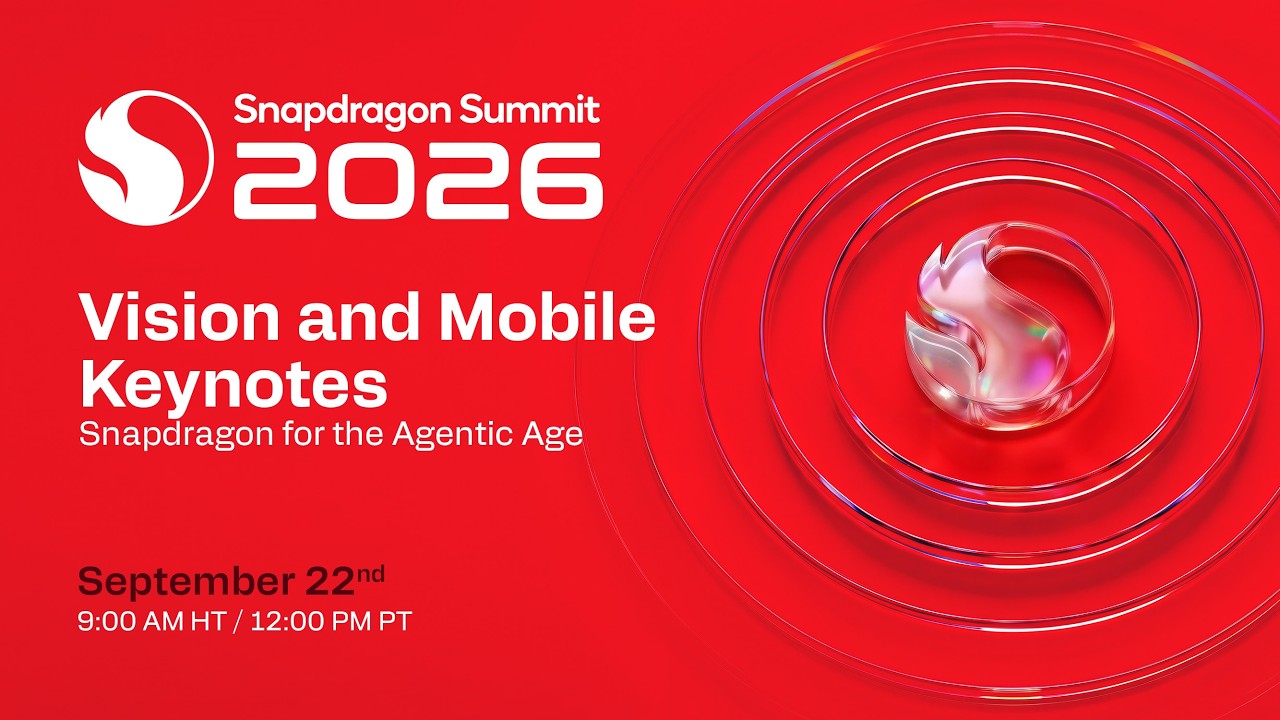 Snapdragon Summit 2026 Day 1: CEO Vision and Mobile Keynotes | Snapdragon for the Agentic Age