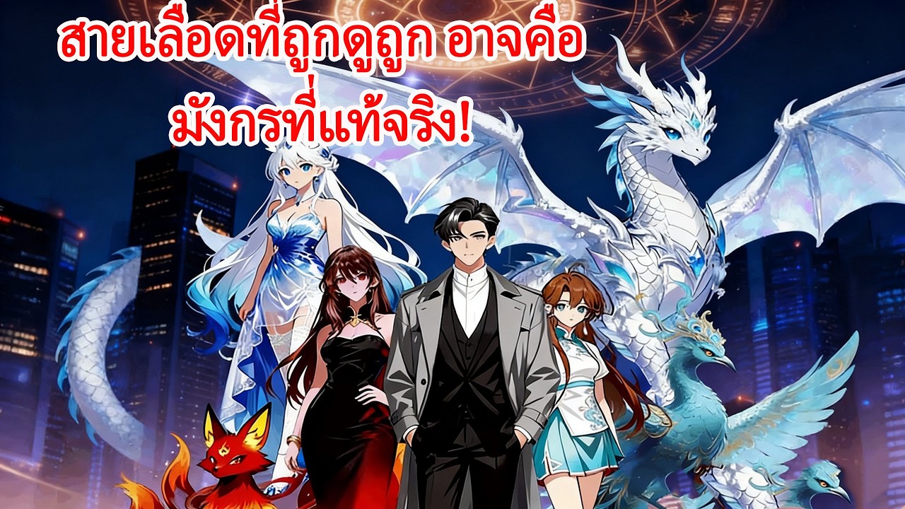 ทั่วทั้งโลกควบคุมอสูร: เปิดฉากทำสัญญากับดาวมหาลัยสายเลือดมังกร ตอนที่ 1~76 #ซีรีส์จีน #พากย์ไทย