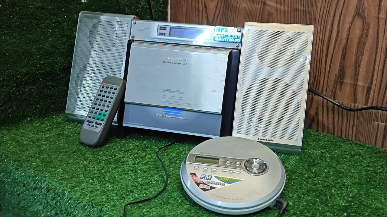 Panasonic cd stereo system SA-EN17 AND sony cd & fm walkman👉for sale👈