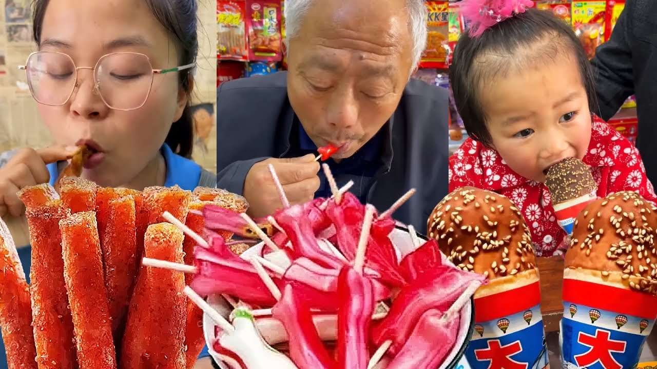 Kumpulan video TikTok makanan kecil masa kecil anak-anak makanan cina kompilasi EP352