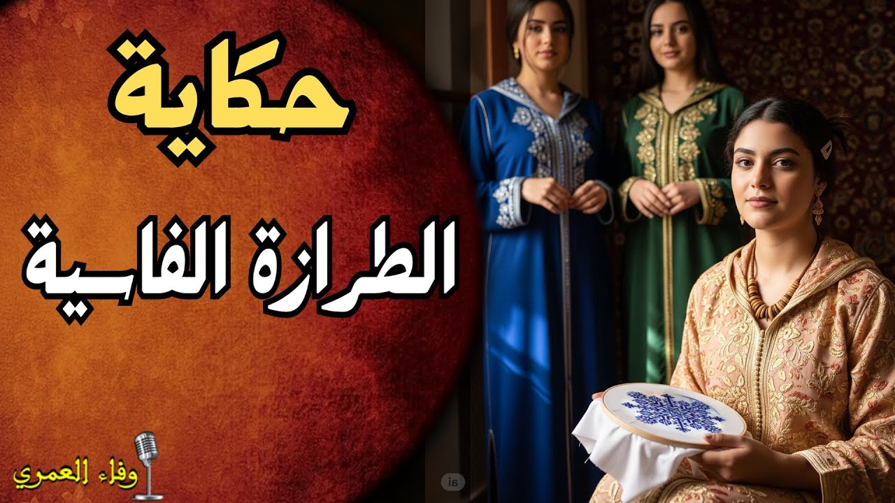 أجمل القصص و الحكايات الشعبية المغربية لنوم هادئ || بنات الطرازة الفاسية || بقلم#وفاء_العمري