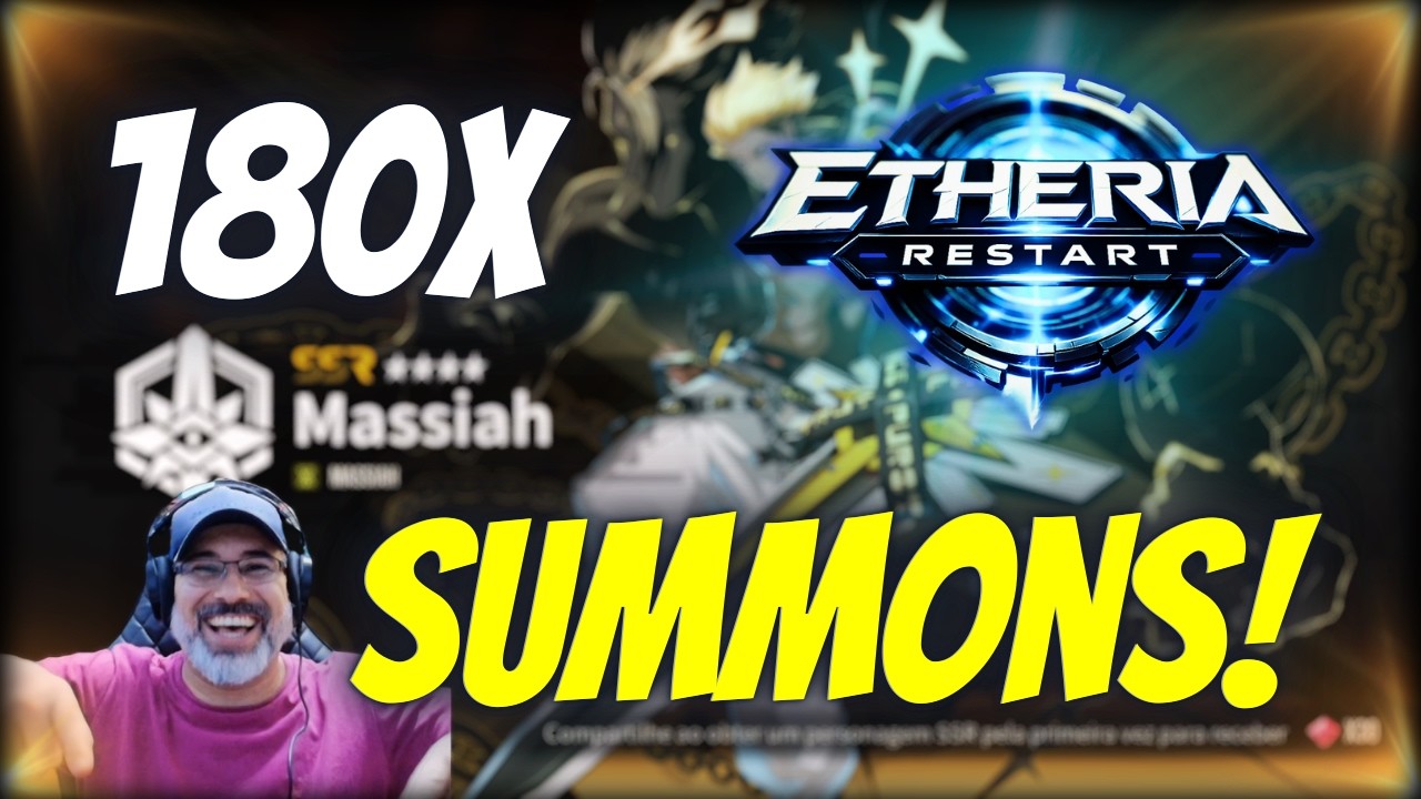 🔥 180x SUMMONS INSANOS! MUITOS LENDÁRIOS?! 😱 | Etheria Restart
