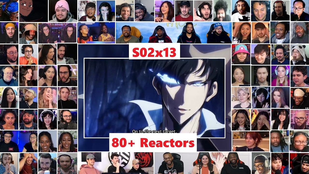 [80+ Reactors] Solo Leveling Season 2 Episode 13 MEGA Reaction Mashup FINAL | 4K