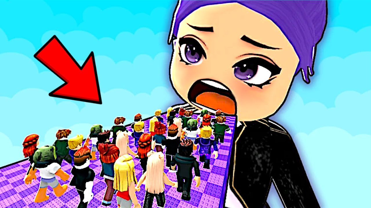 100 GRACZY WCHODZI DO BUZI RUMI z KPOP w Roblox!