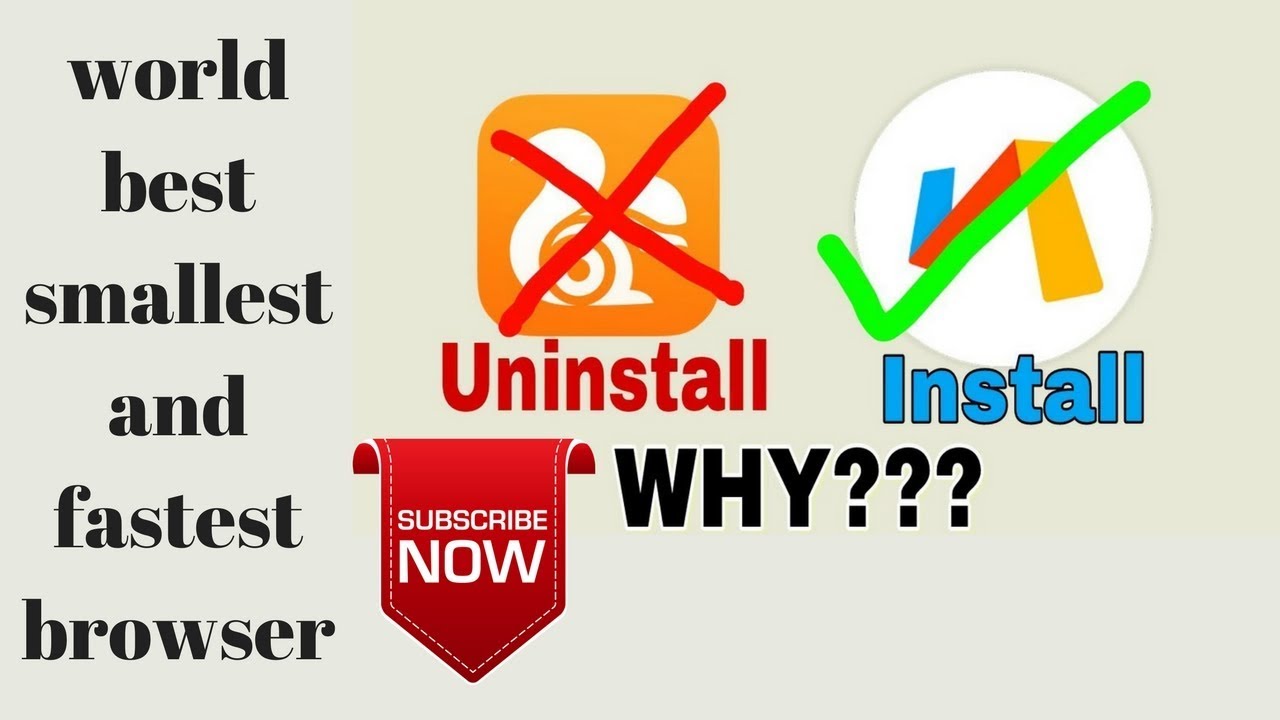 android best then uc browser || world best smallest and fastest browser