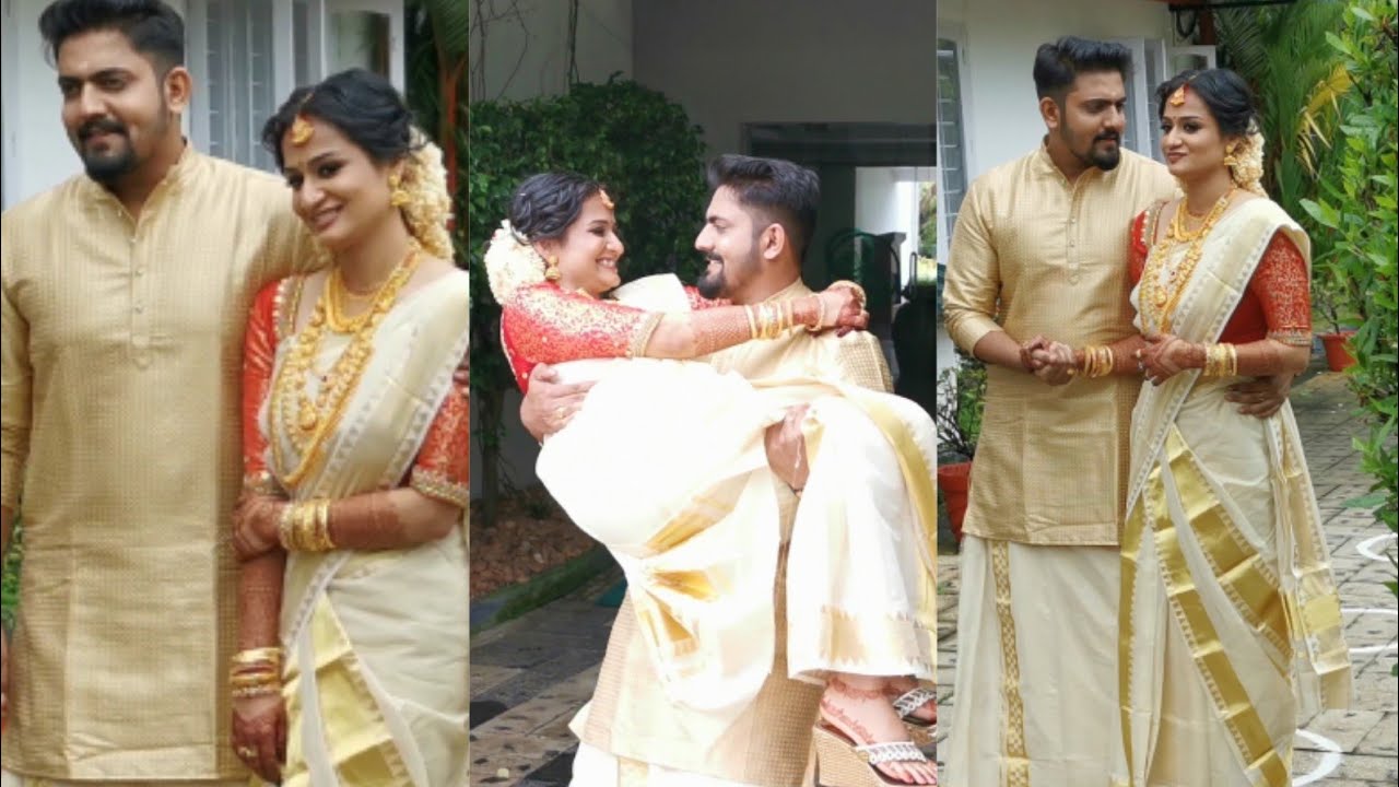 Pournamithinkal Serial Fame Vishnu Wedding Photo Shoot | Serial Actor Vishnu V Nair Marriage