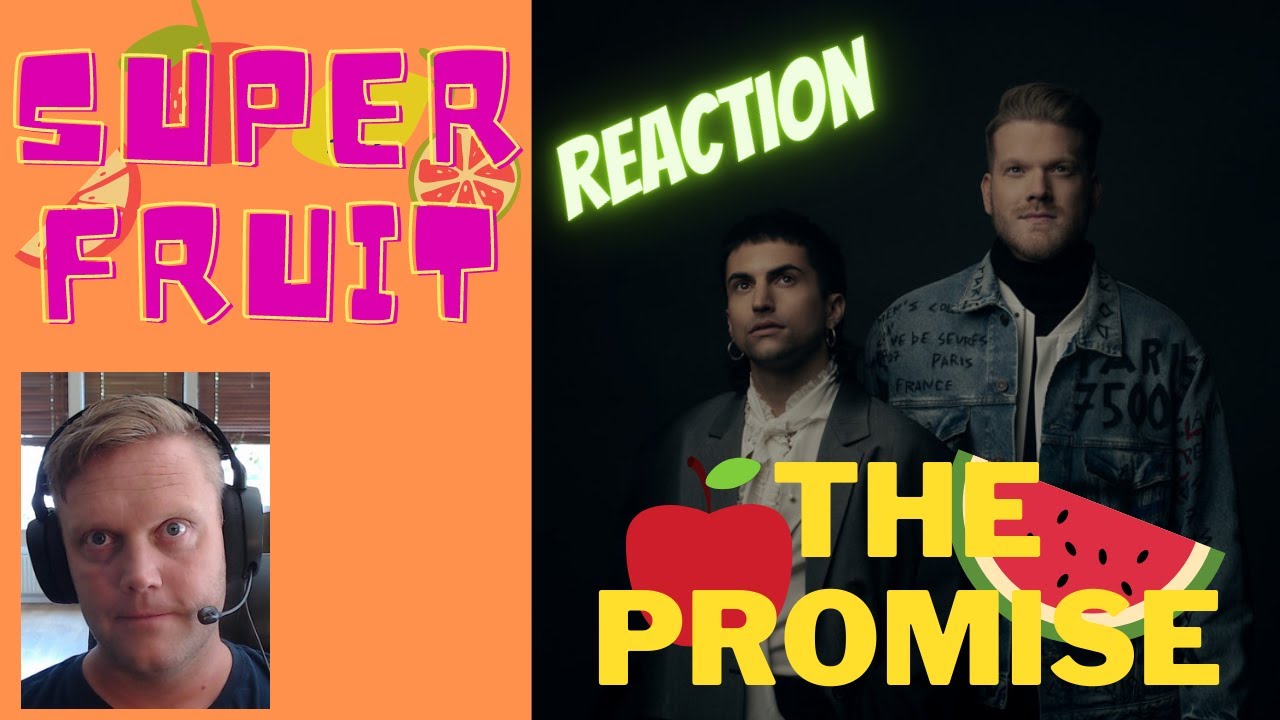 Recky reacts to: Superfruit - The promise feat. Adam Rippon