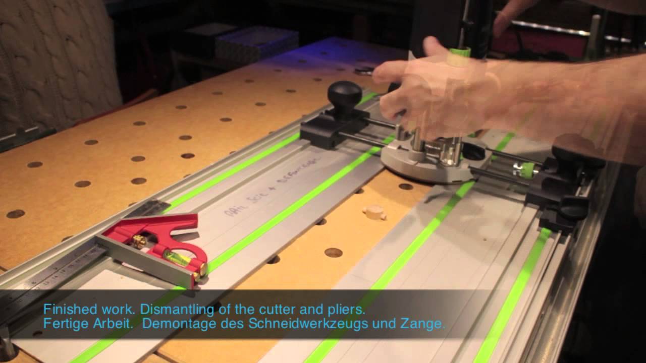 video 275 - OF 1400 Festool - FS 1400 - CMT Orange