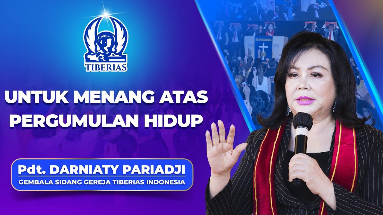 Untuk Menang Atas Pergumulan Hidup | Pdt. Darniaty Pariadji | Minggu, 12 Oktober 2025
