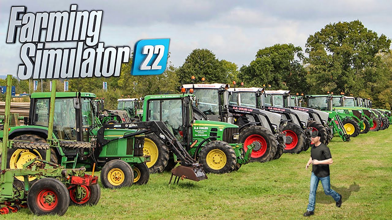 Летний аукцион тракторов John Deere 2022 | Farming Simulator 22