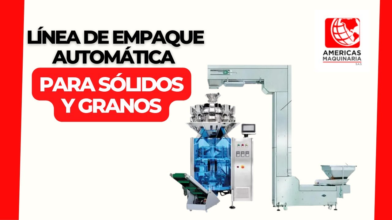 M&aacute;quina Empacadora con Multicabezal | Am&eacute;ricas Maquinaria