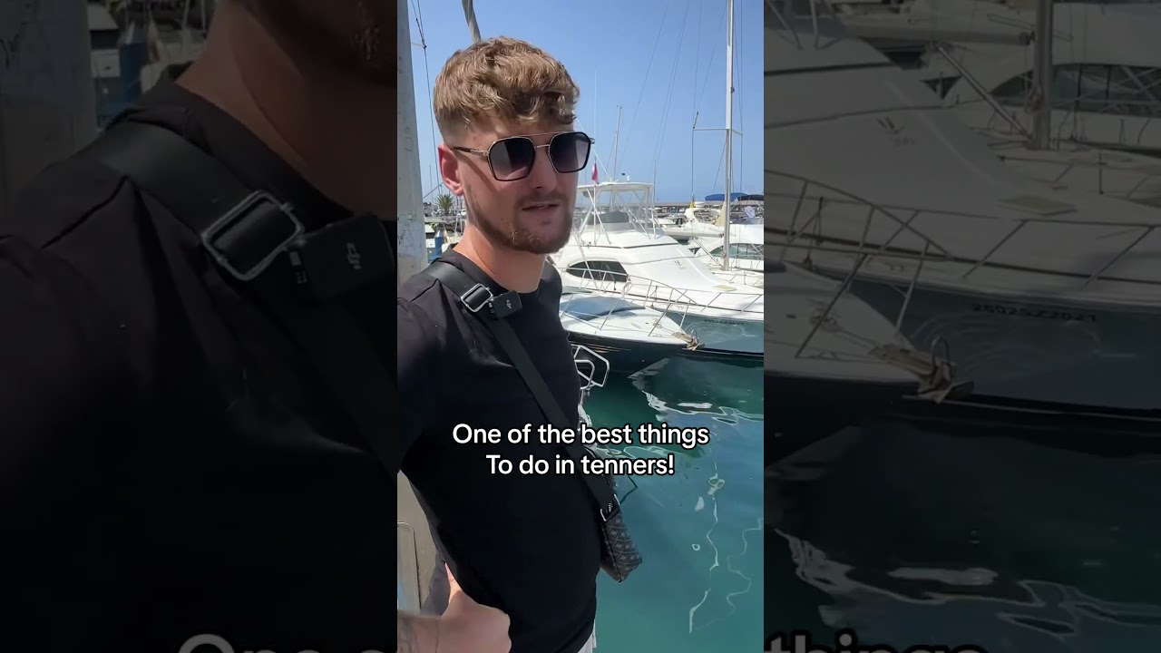 Boat trips are one of the best things to do in tenerife #boat #tour #tenerife