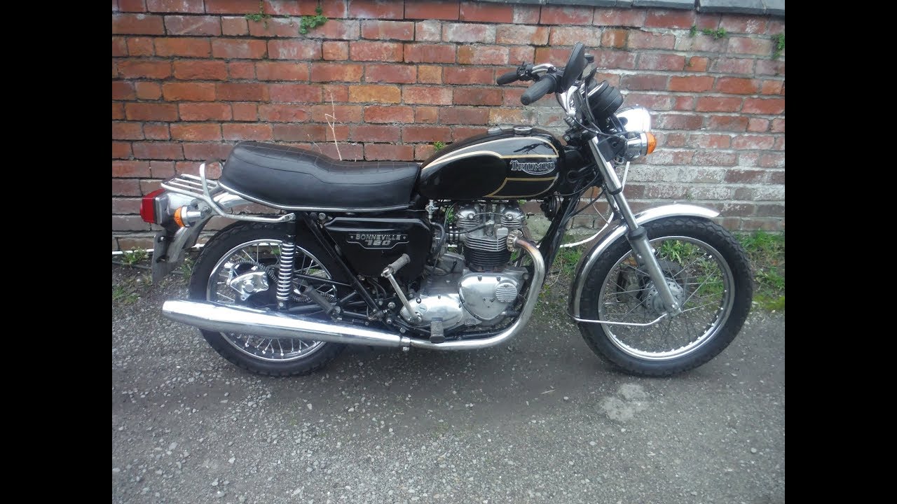 Triumph 750 T140E road test after work by Performance Classics.