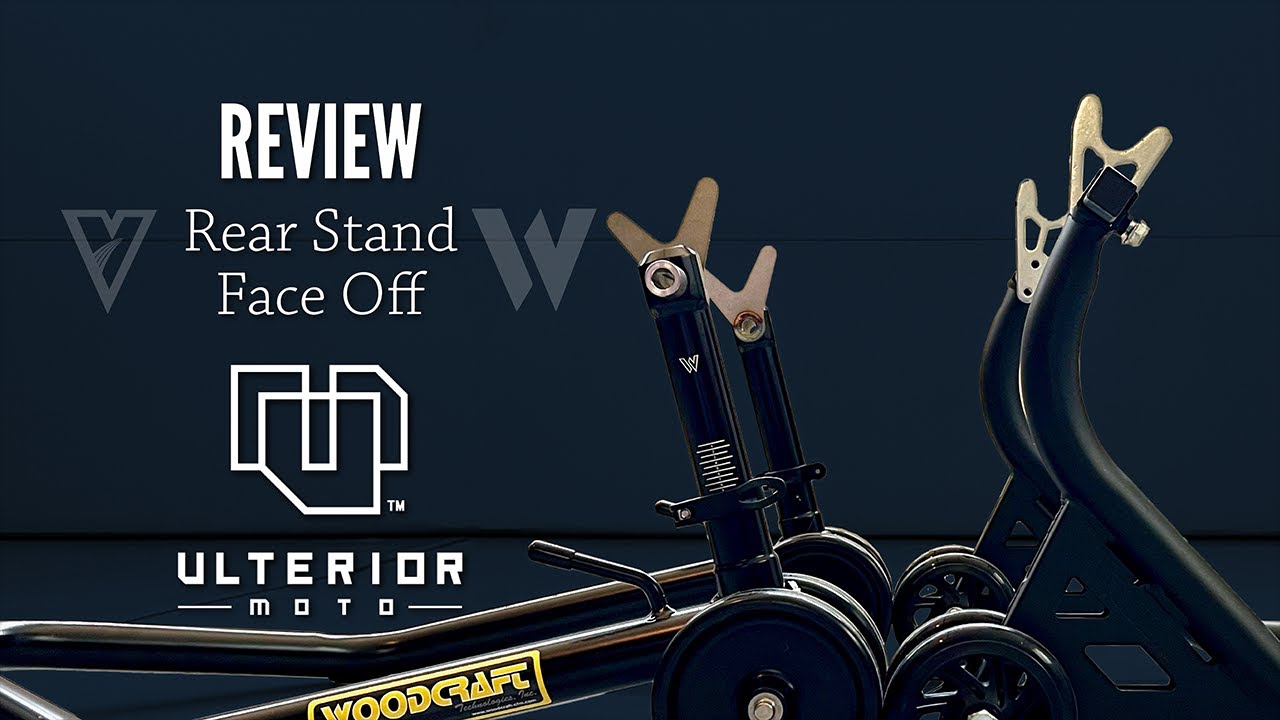 Motorcycle Rear Stand Face Off: Vortex vs Woodcraft