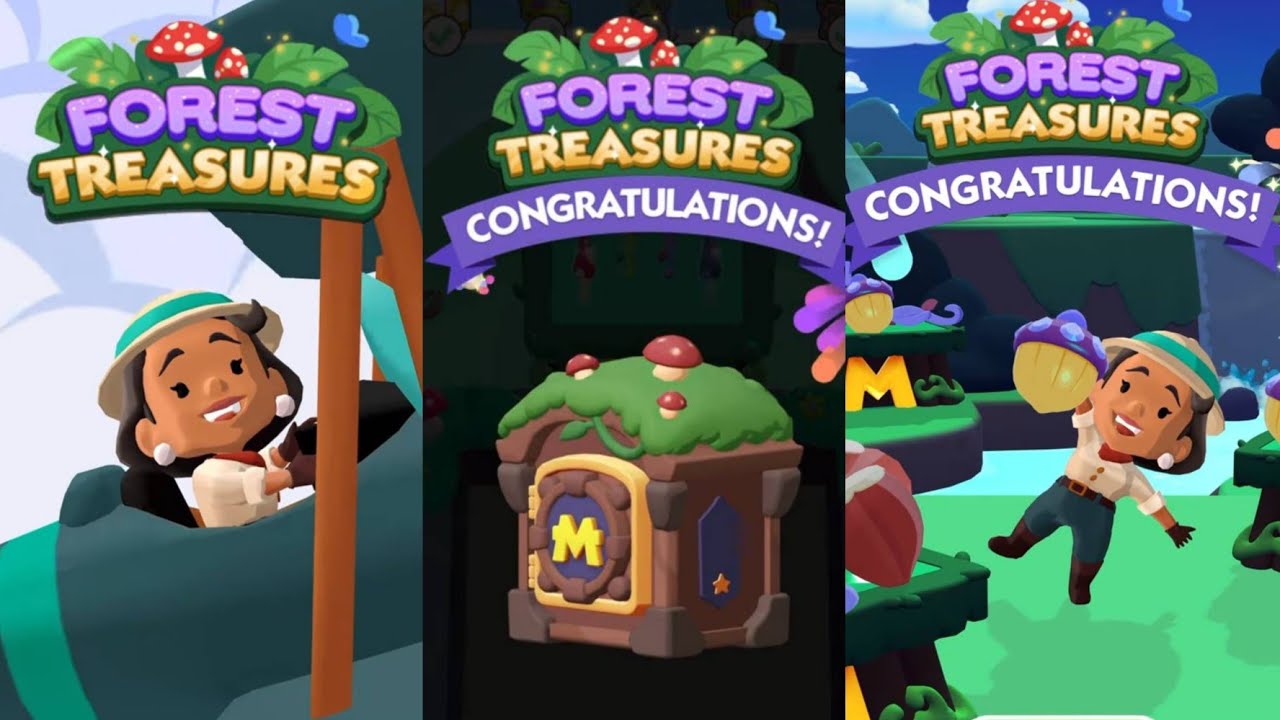 MonopolyGo | FOREST TREASURES 900 ⛏️ | Dig Every Single Piece 