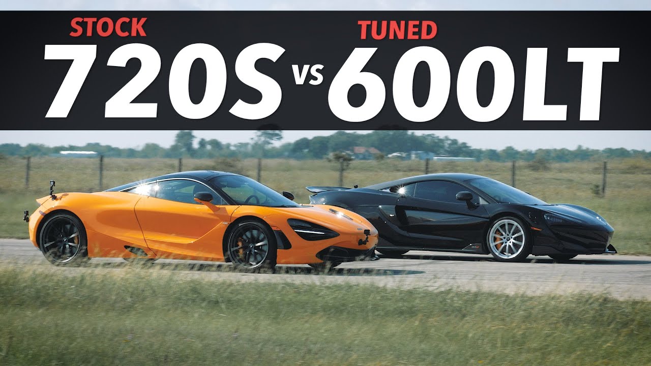 720S vs TUNED 600LT | Drag and Roll Race Comparison!