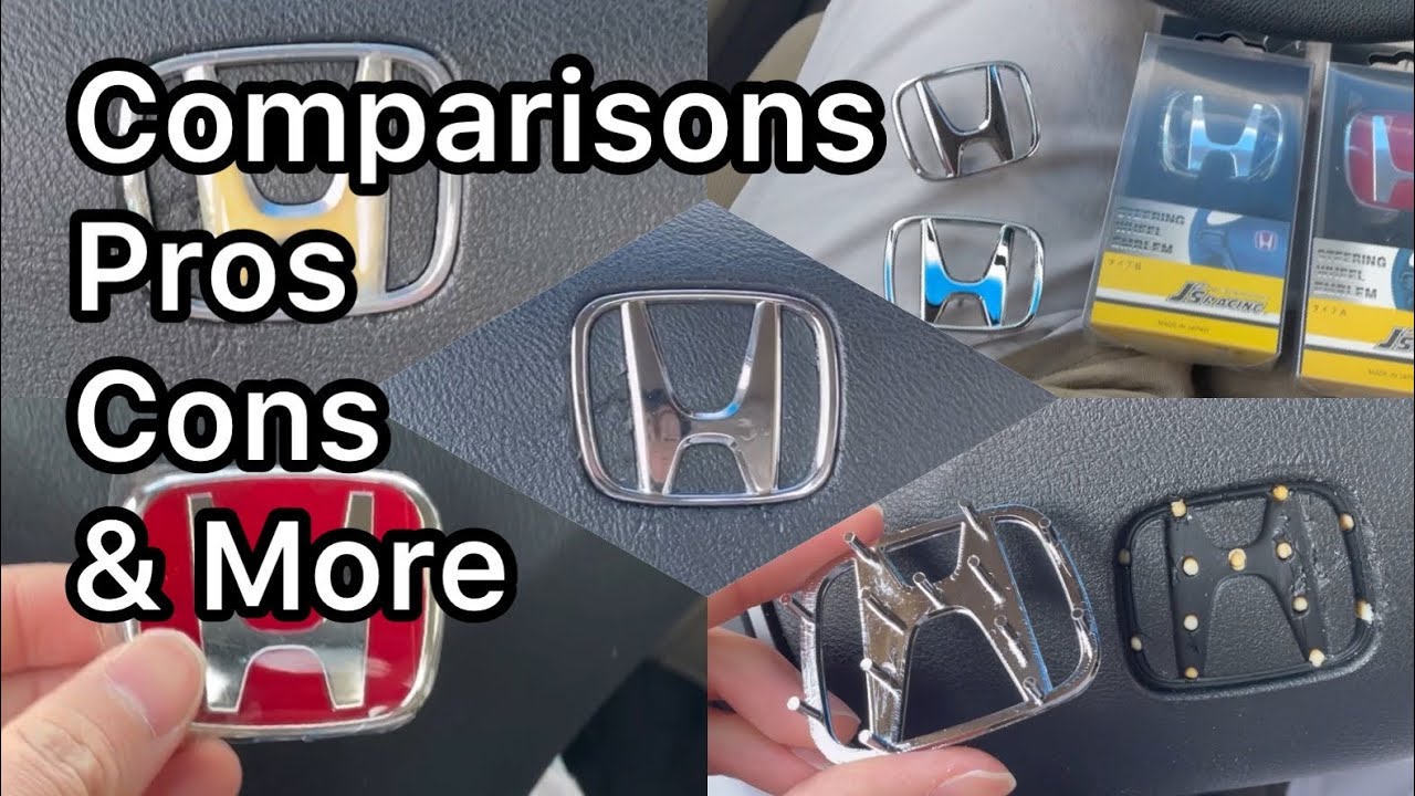 How to Replace a Honda Accord Steering Wheel Emblem Fast