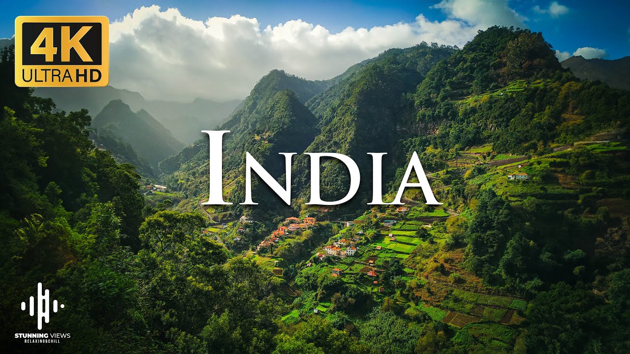 India's Beauty: From Majestic Landscapes to Vibrant Wildlife #relax #relaxing  #4kvideo
