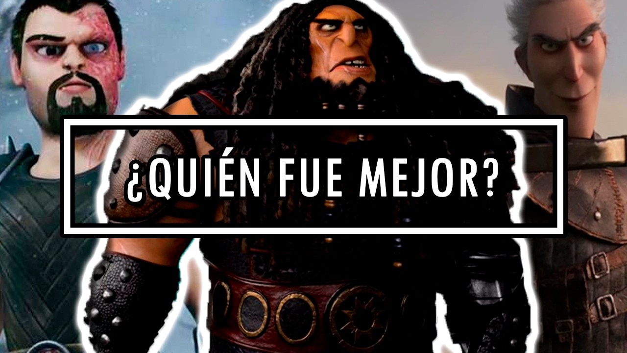 Análisis A TODOS Los VILLANOS De Cómo Entrenar A Tu Dragón EXPLICADOS