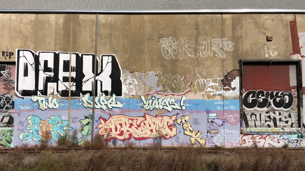 Bay Area Graffiti | Track Side Walls