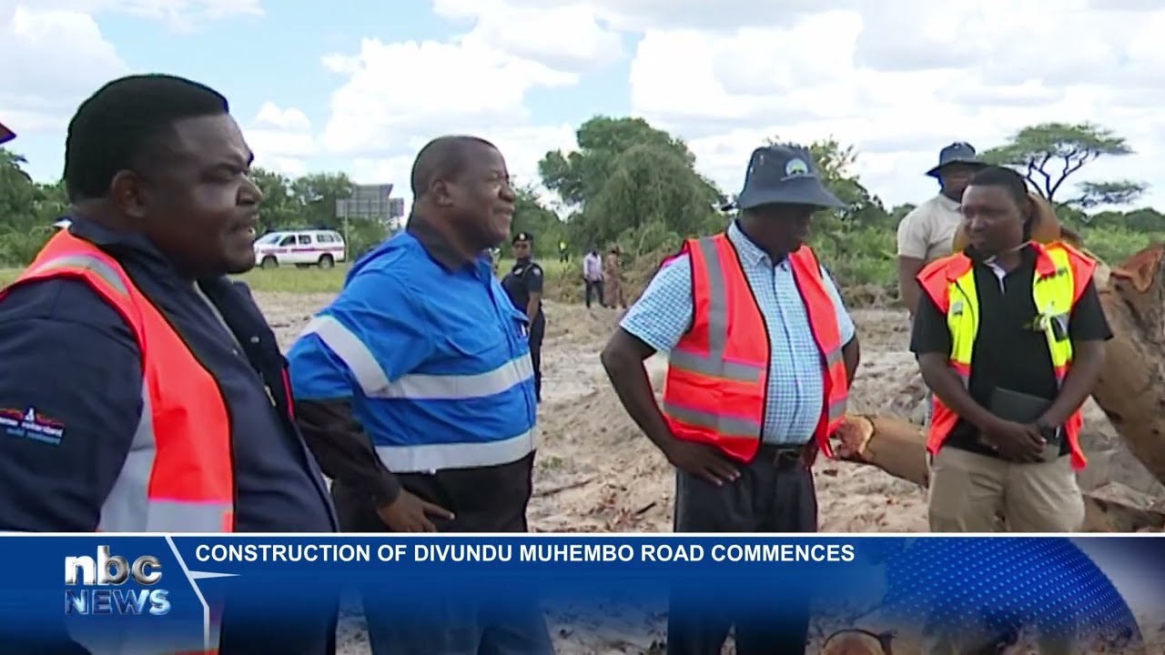 Construction of Divundu-Muhembo road commences - nbc