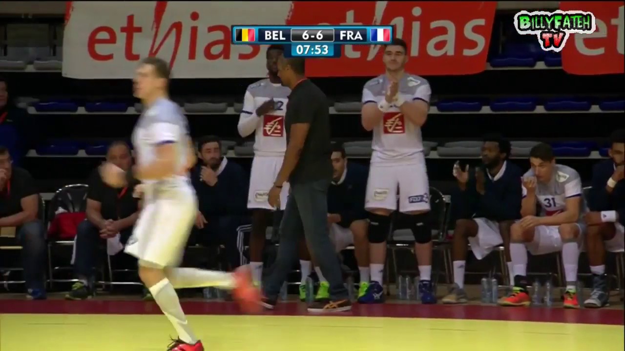 Belgium VS France Handball Euro 2018 Qualifiers