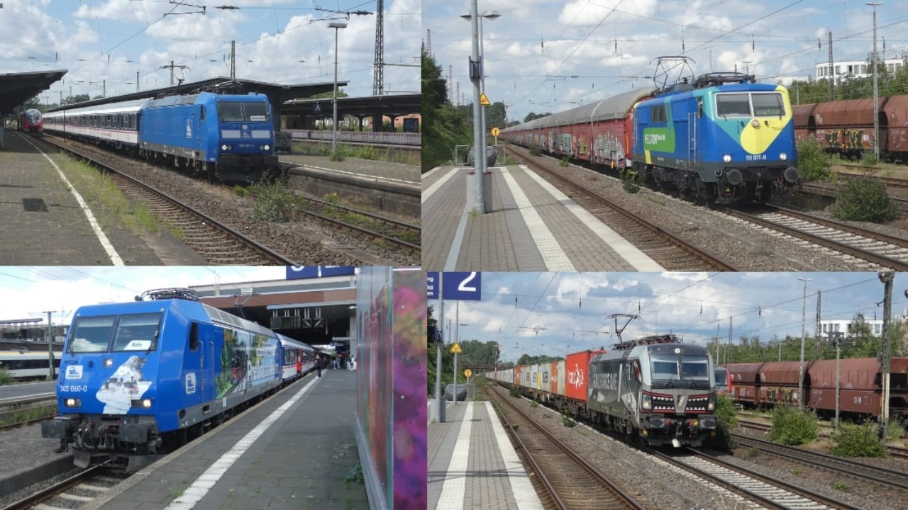 Treinen in Noordrijn-Westfalen (D)